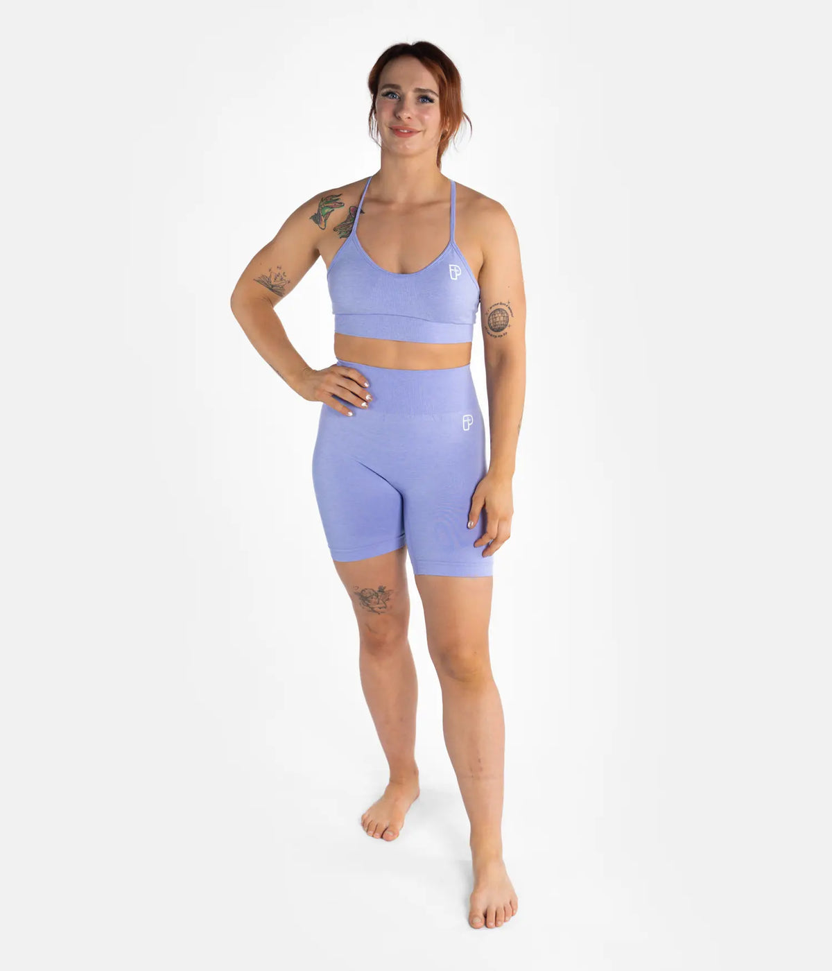 Eira Women's Seamless Shorts - Lilac