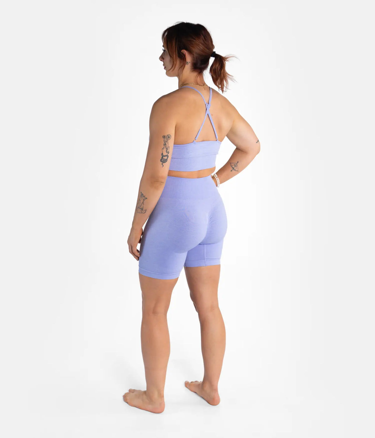 Eira Women's Seamless Shorts - Lilac