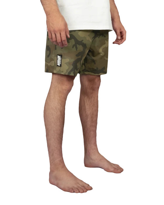 Active Shorts - Woodland Camo