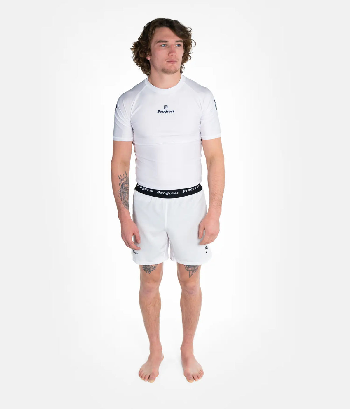 Academy Rashguard - White