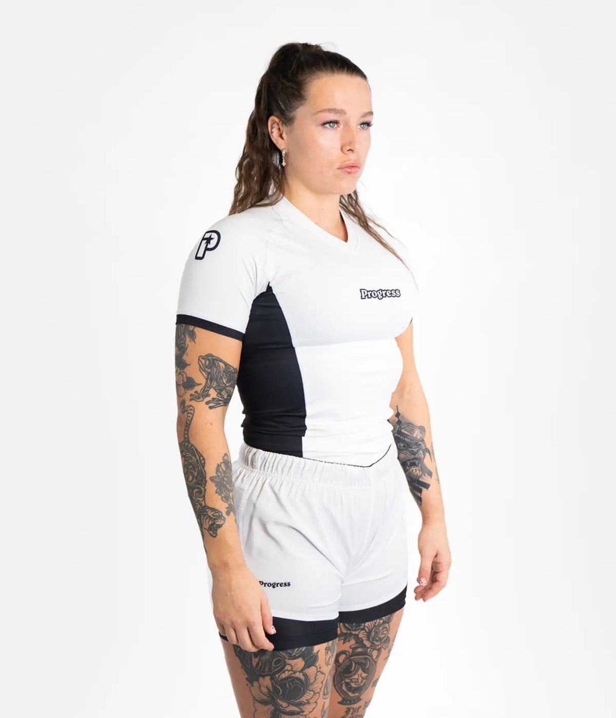 Women's Academy + Rashguard - White