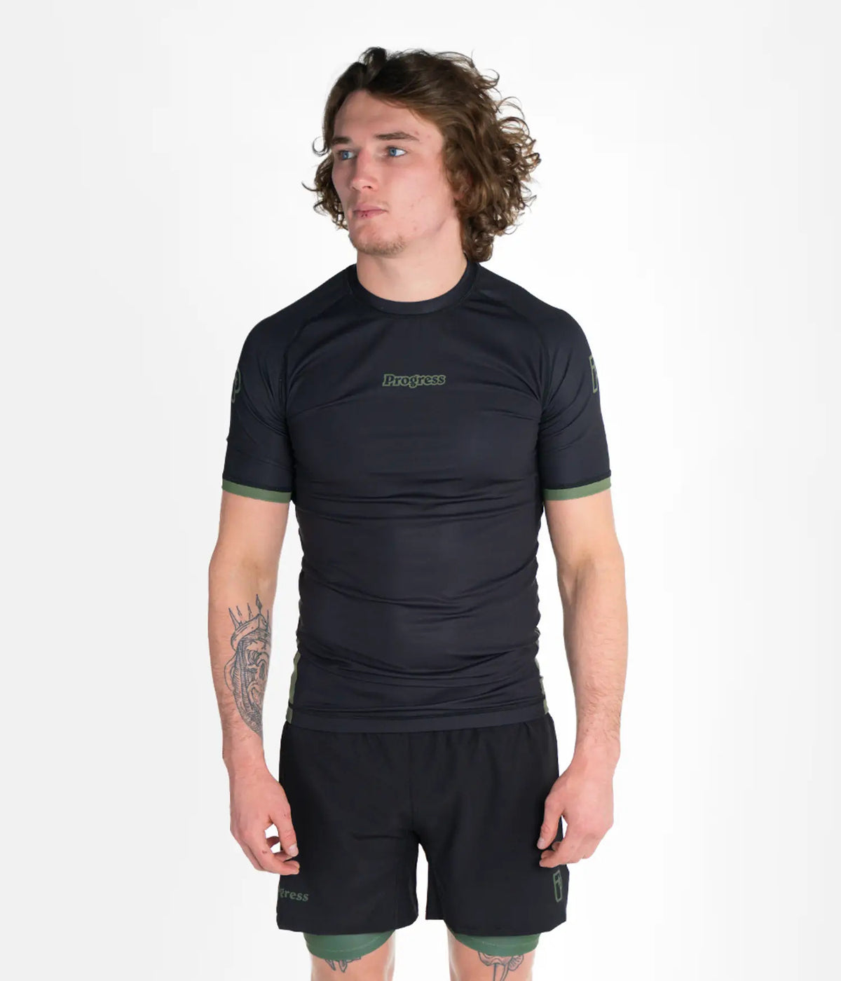 Academy+ Rash Guard - Black