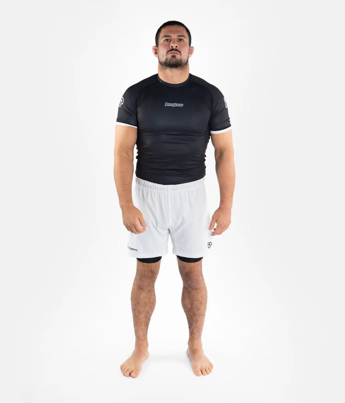Academy + Rashguard - Black/White