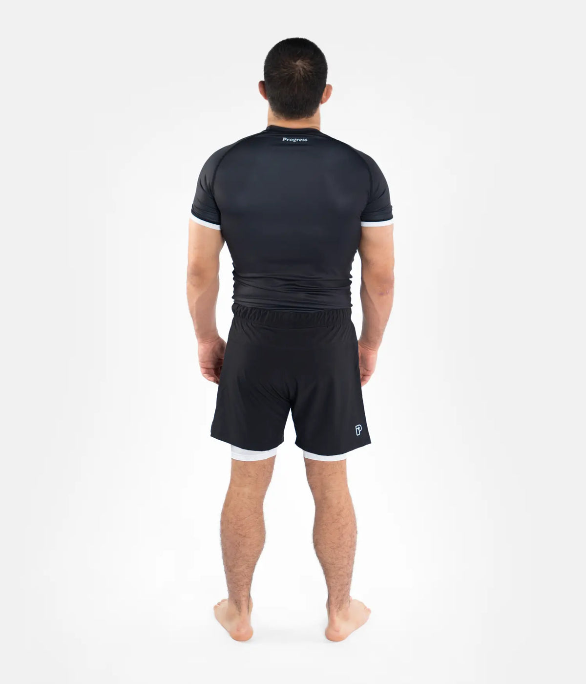 Academy + Rashguard - Black/White