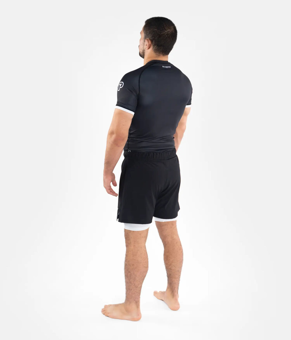 Academy + Rashguard - Black/White