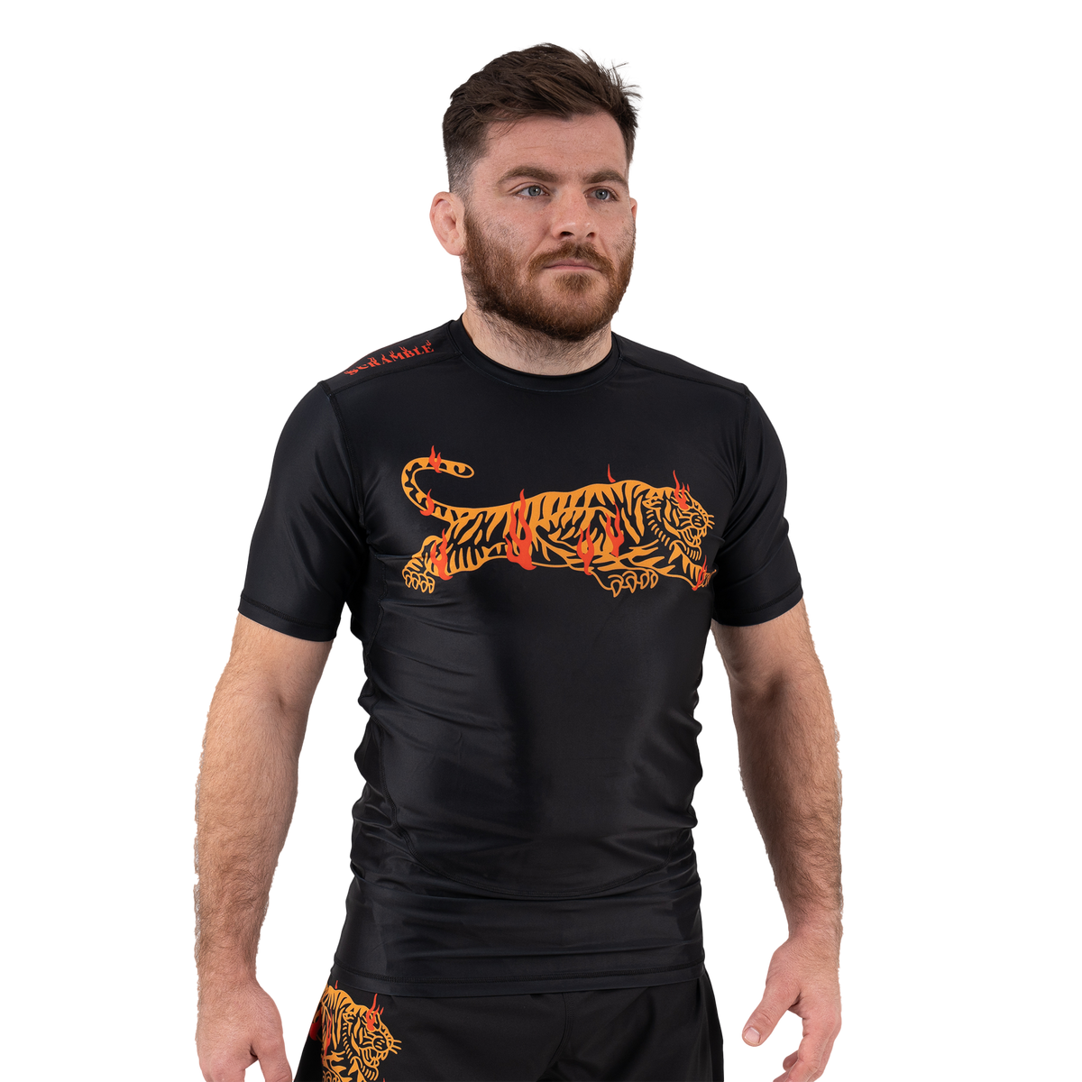 Burning Tiger Rash Guard