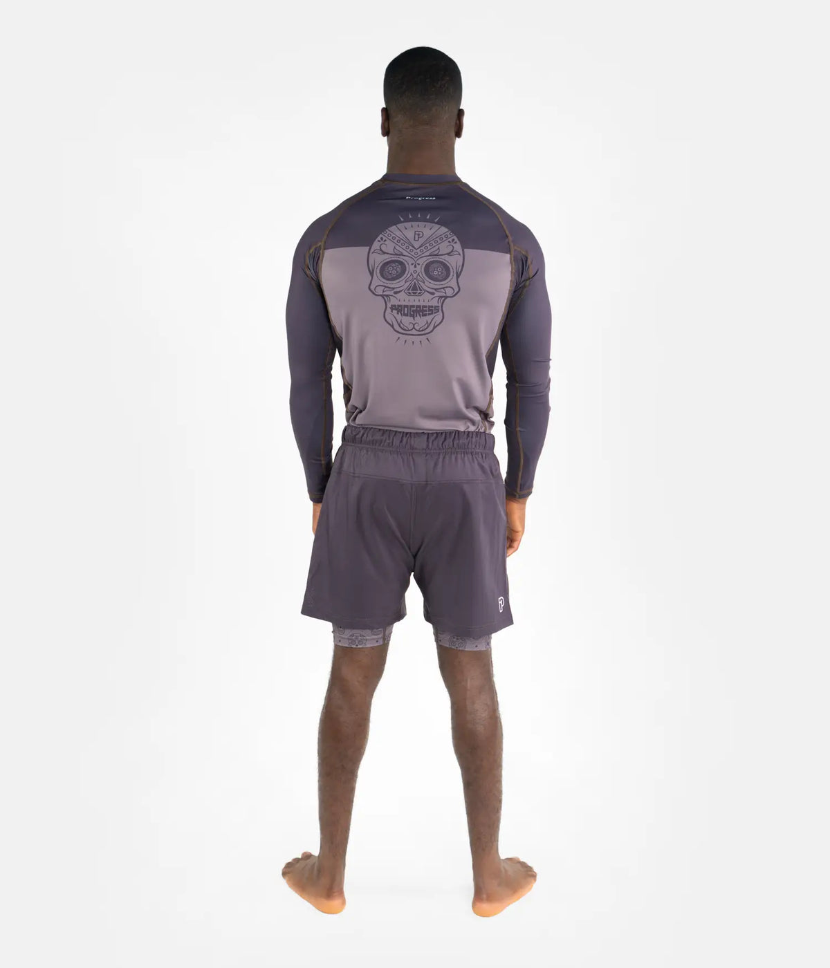 Calavera Rashguard Longsleeve - Brown