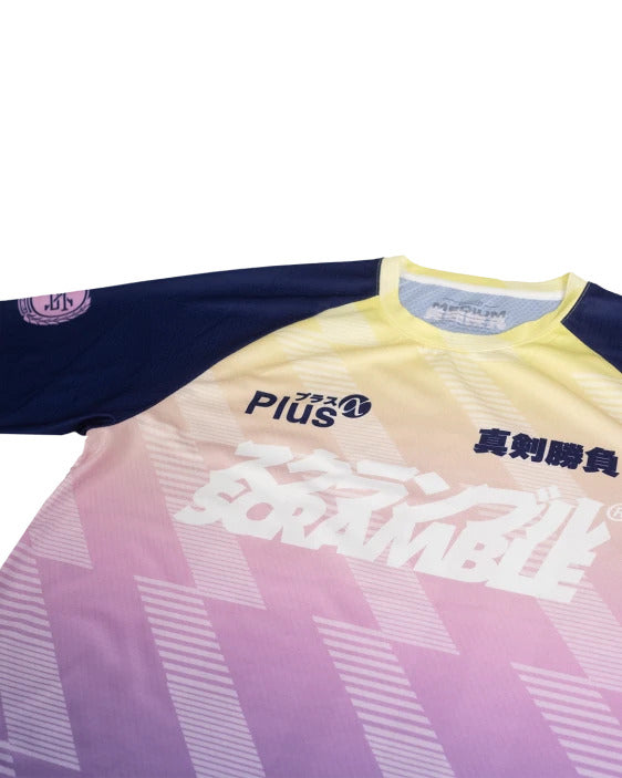 Dorai Training Top - Purple and Yellow