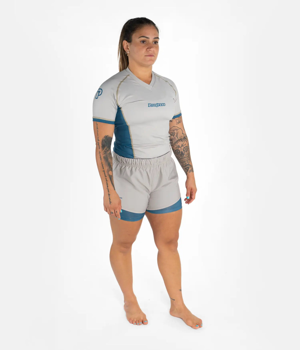 Women's Academy + Hybrid Shorts - Dusk