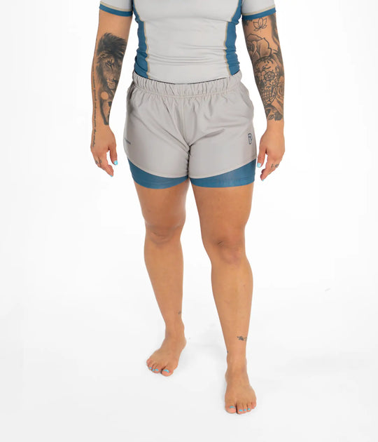 Women's Academy + Hybrid Shorts - Dusk