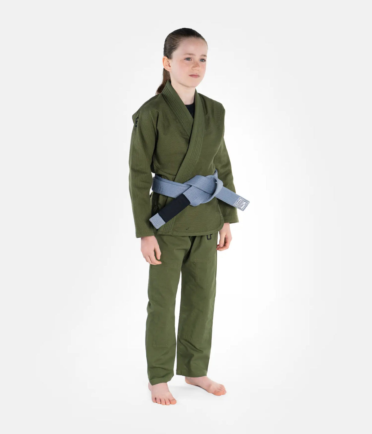 Kids Academy Gi - Forest Green (with FREE Whitebelt)