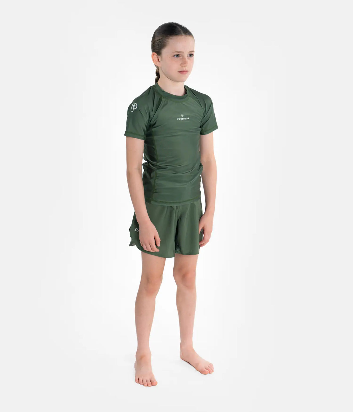 Kids Academy Rashguard - Khaki