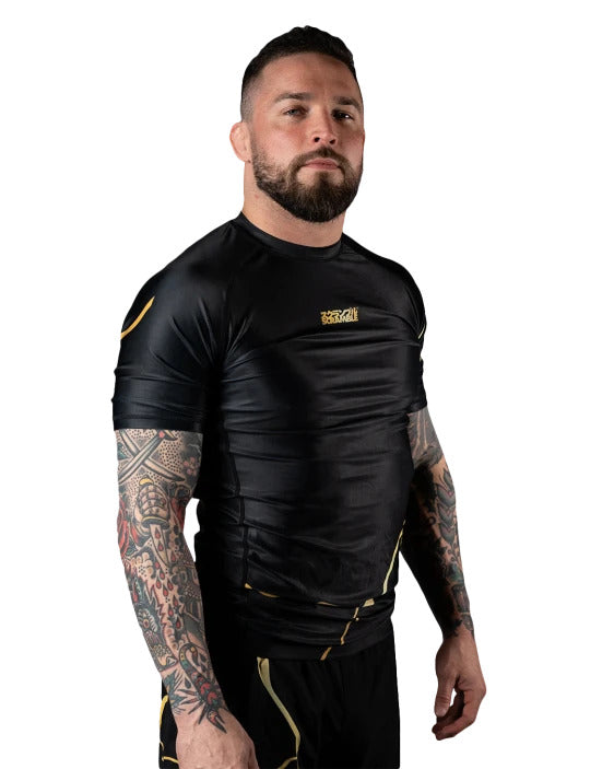 Kintsugi Rashguard - Black