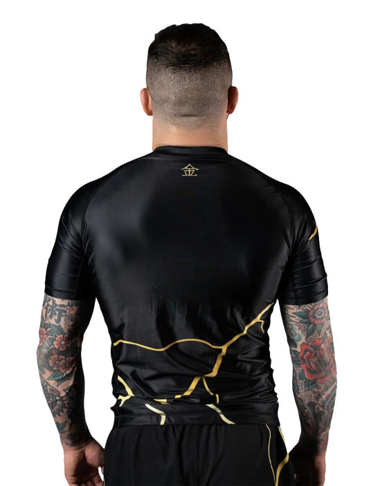 Kintsugi Rashguard - Black