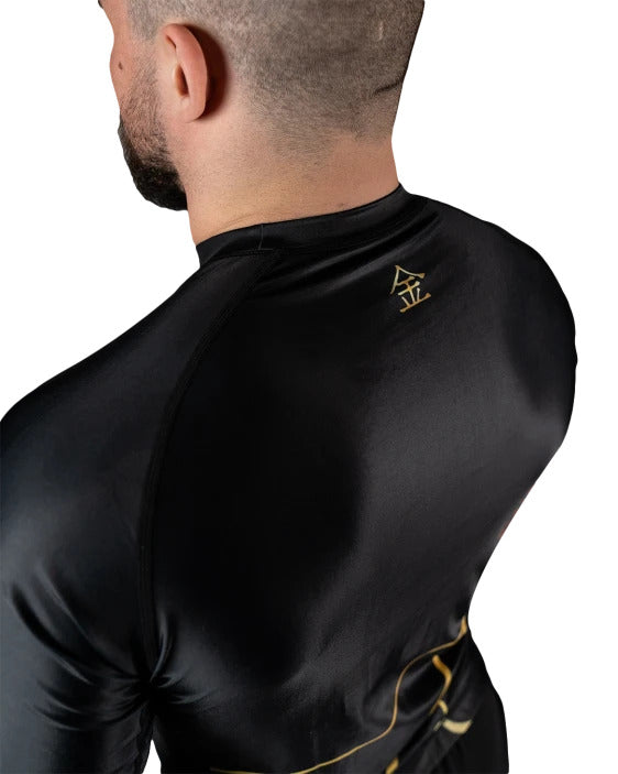 Kintsugi Rashguard - Black