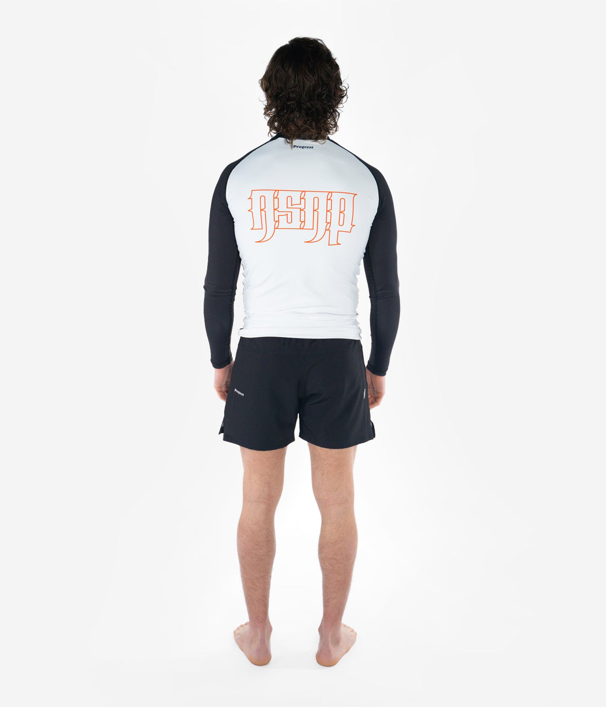 NSNP Metal Longsleeve Rashguard - White