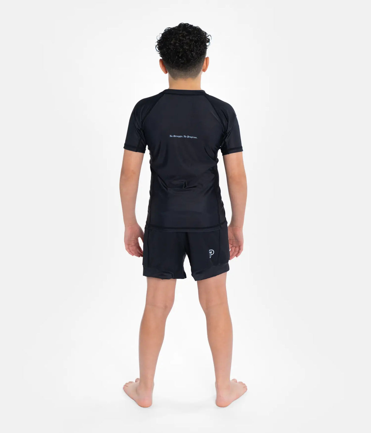 NSNP Kids Rashguard  - Black