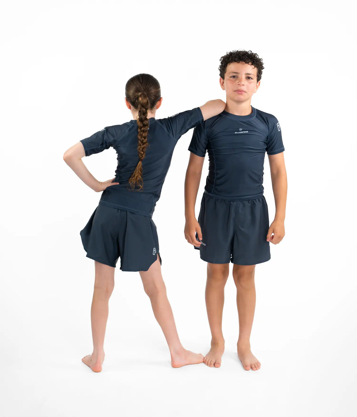 Kids Academy Rashguard - Petroleum