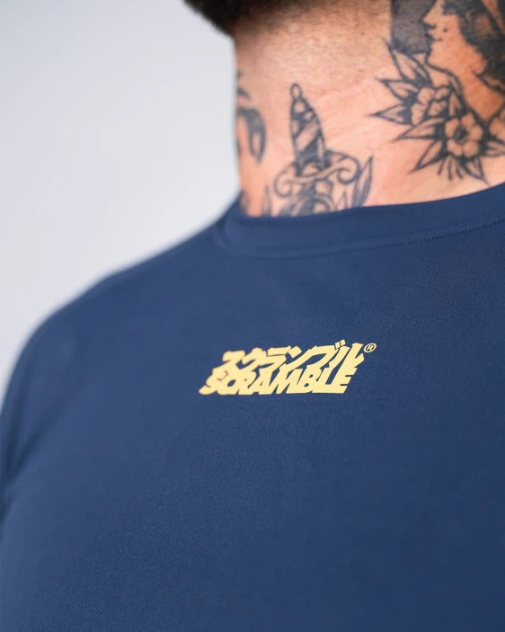 Shinobi Shortsleeve Rashguard - Midnight Blue