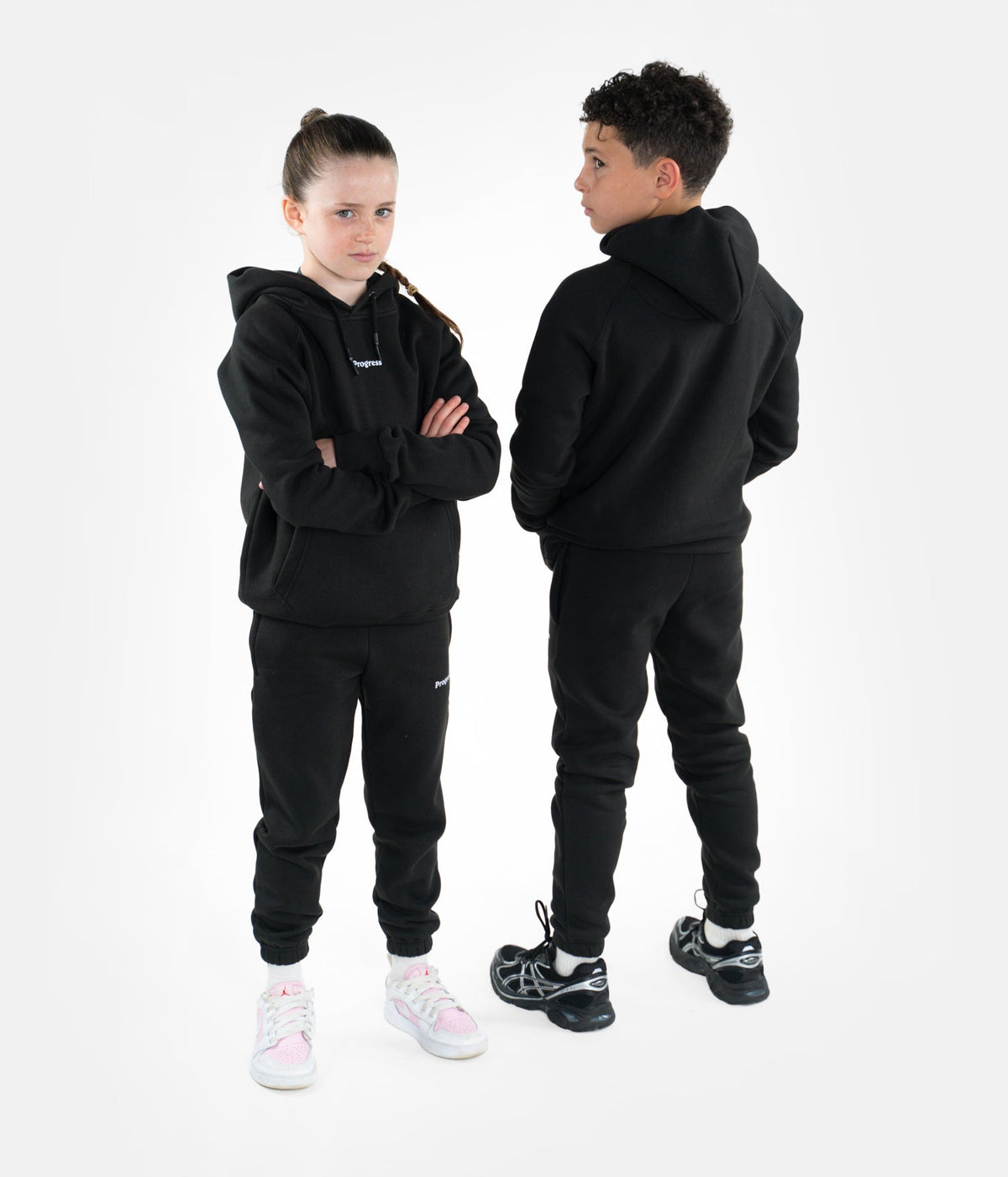 Kids Progress Joggers - Black