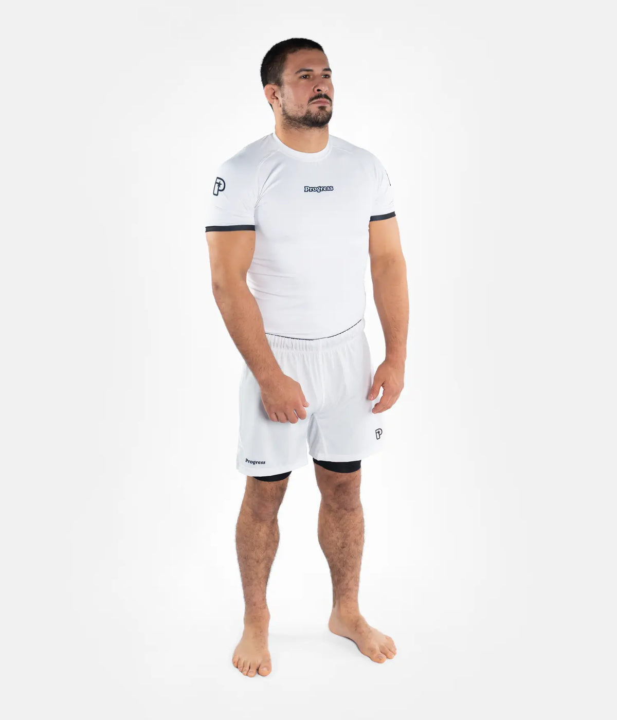 Academy + White Hybrid Shorts