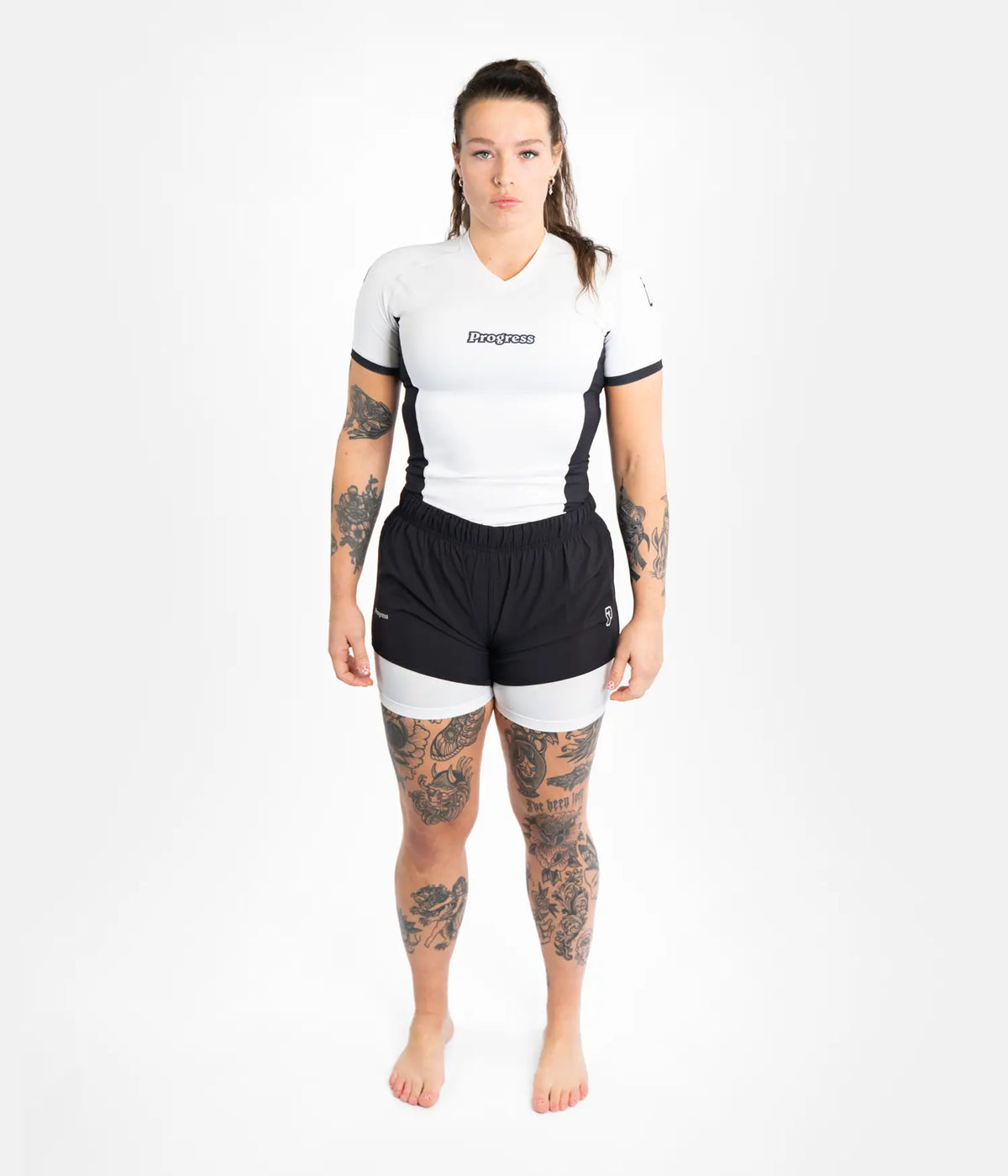 Women's Academy + Rashguard - White