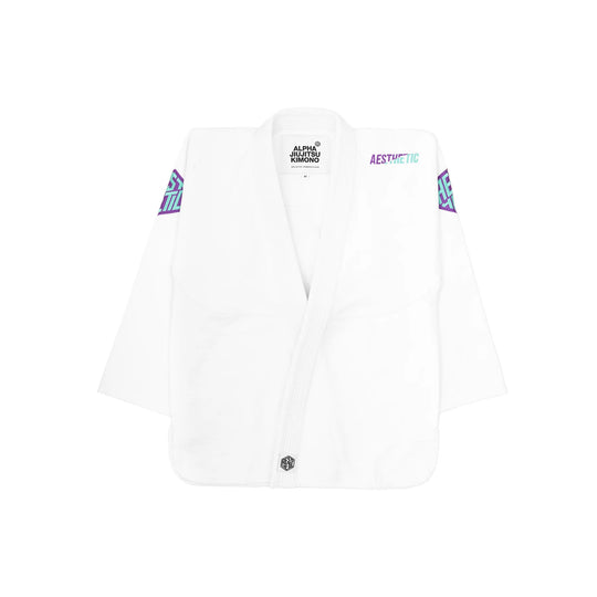 Alpha+ Kimono - White/Emerald