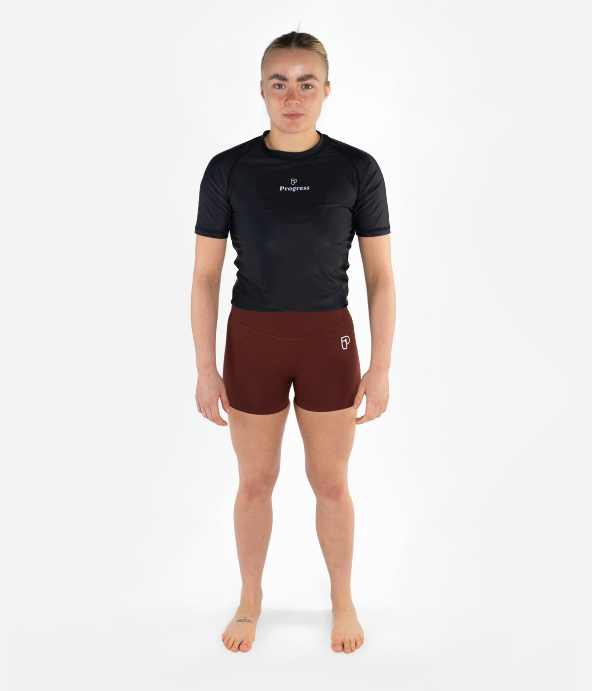 Seamless Shorts - Burgundy