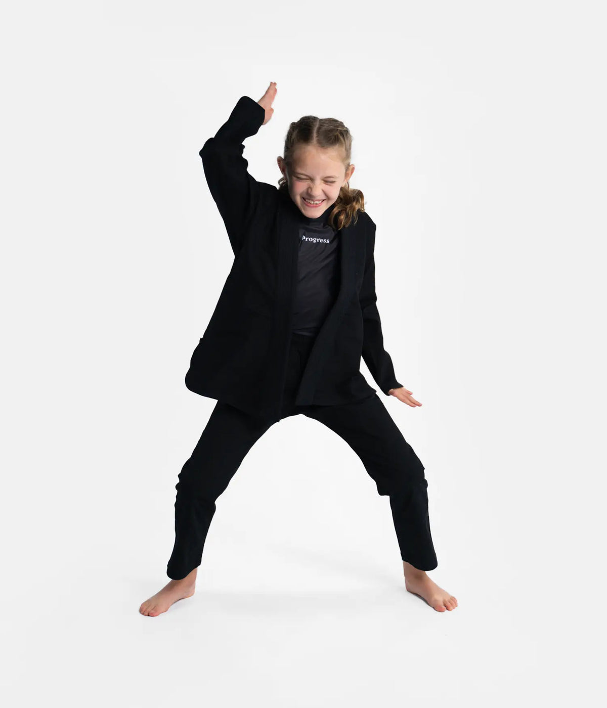 Kids Academy Gi - Black (With FREE White Belt)