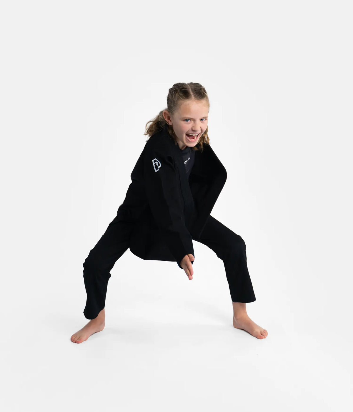 Kids Academy Gi - Black (With FREE White Belt)