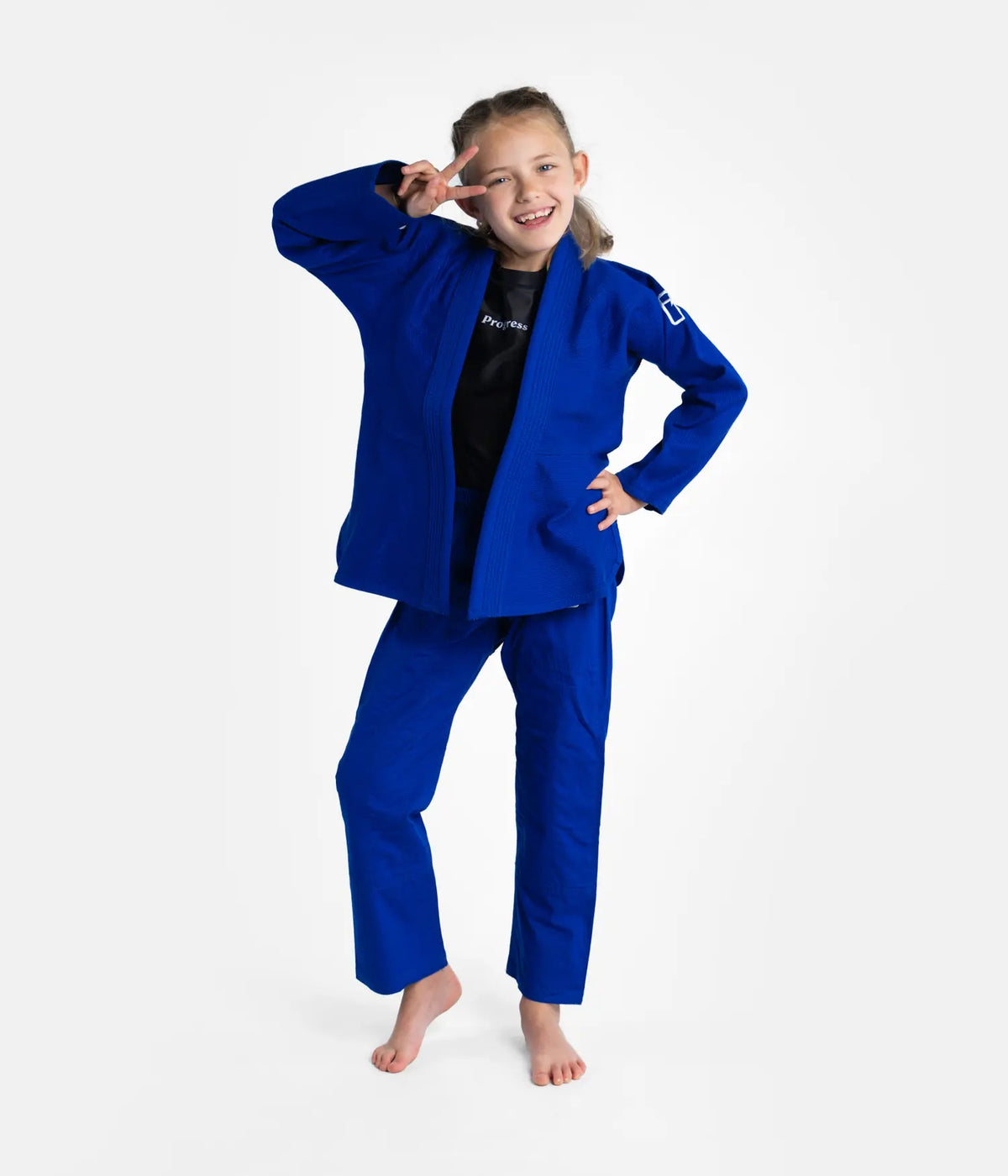Kids Academy Gi - Blue (With FREE White Belt)
