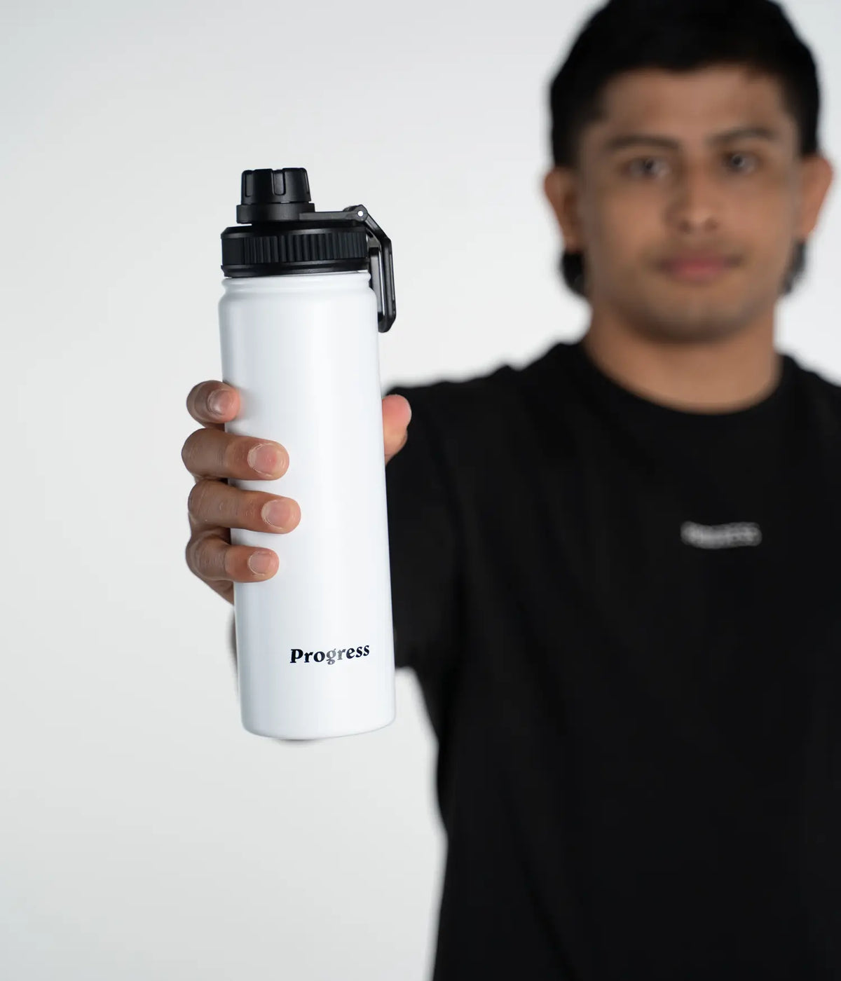 Water Bottle - White - 750ml