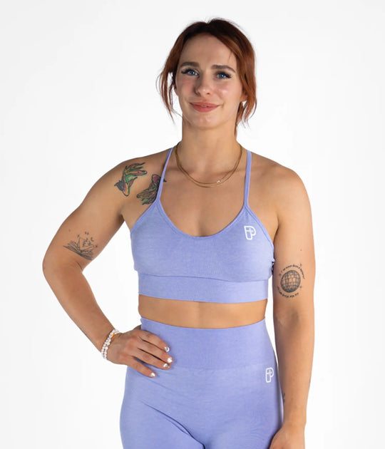 Eira Women's Seamless Sports Bra - Lilac