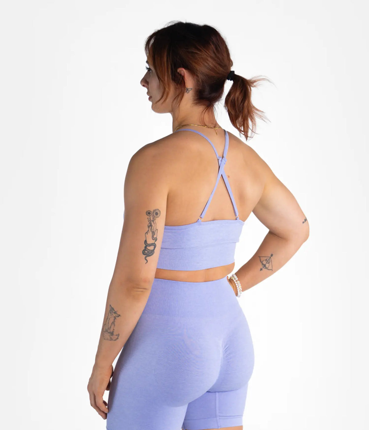 Eira Women's Seamless Sports Bra - Lilac