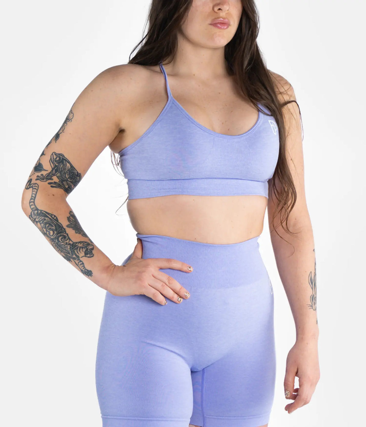 Eira Women's Seamless Sports Bra - Lilac