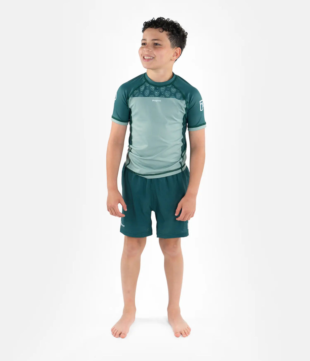 Calavera Kids Rashguard - Olive