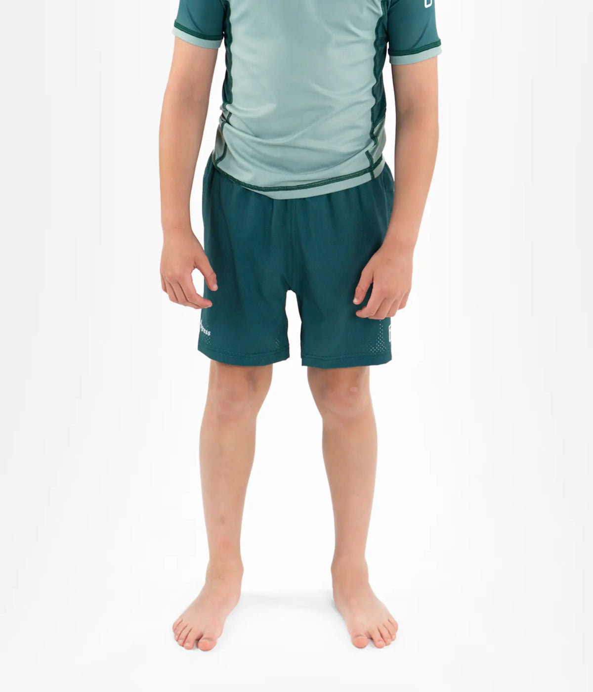 Calavera Kids Hybrid Shorts - Olive