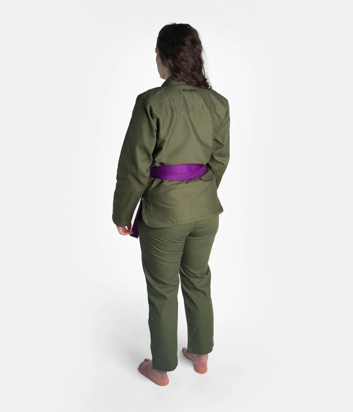 Women's Academy Gi - Forest Green (with FREE Whitebelt)