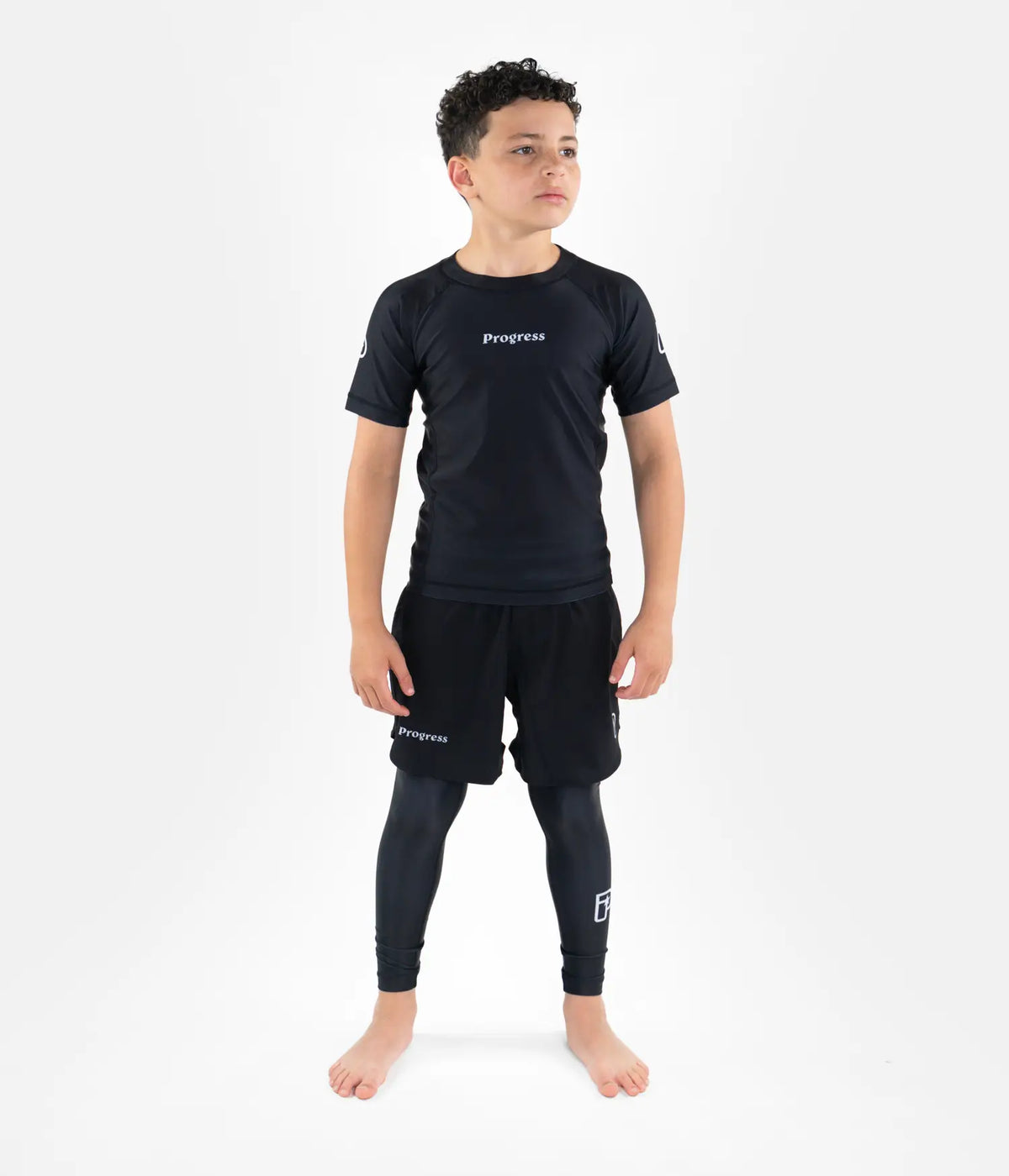 Kids Academy Rashguard - Black