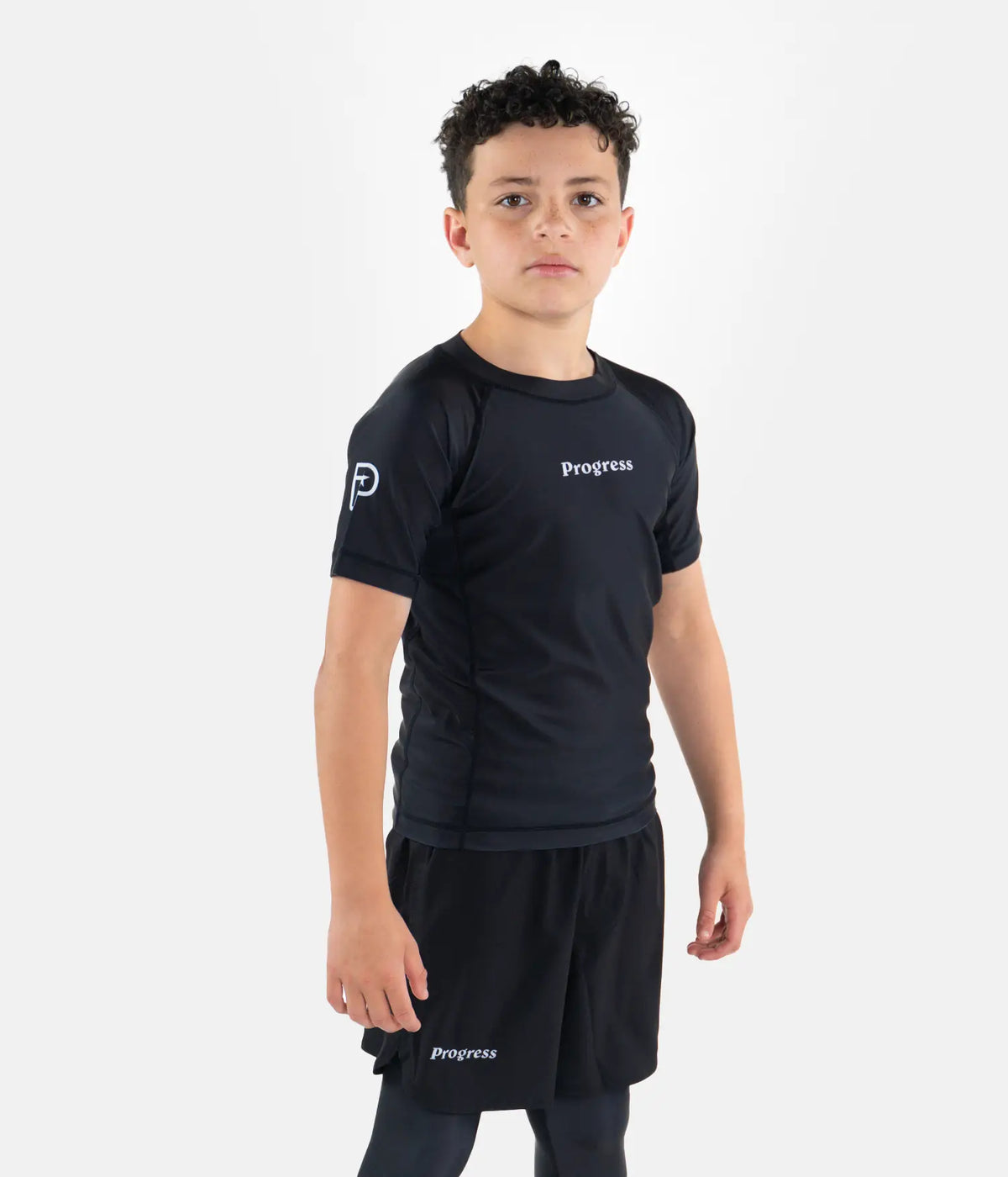 Kids Academy Rashguard - Black
