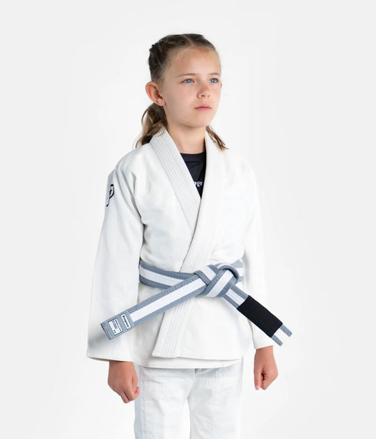 Kids Academy Gi - White (With FREE White Belt)