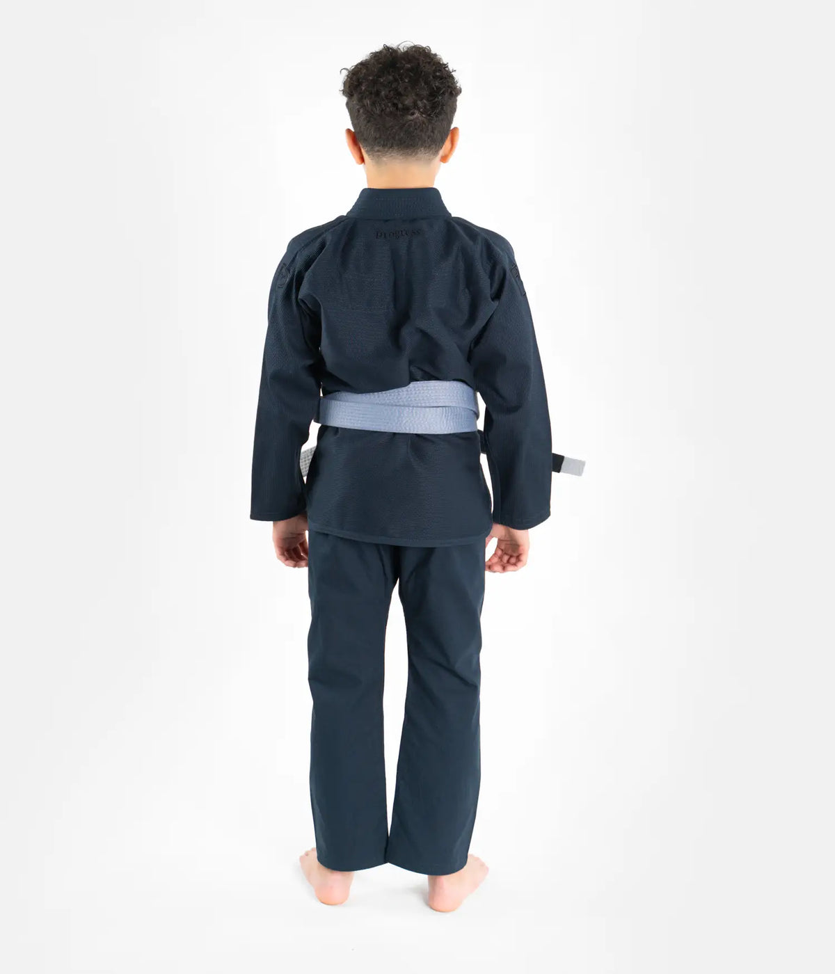 Kids Academy Gi - Petroleum Grey (with FREE Whitebelt)