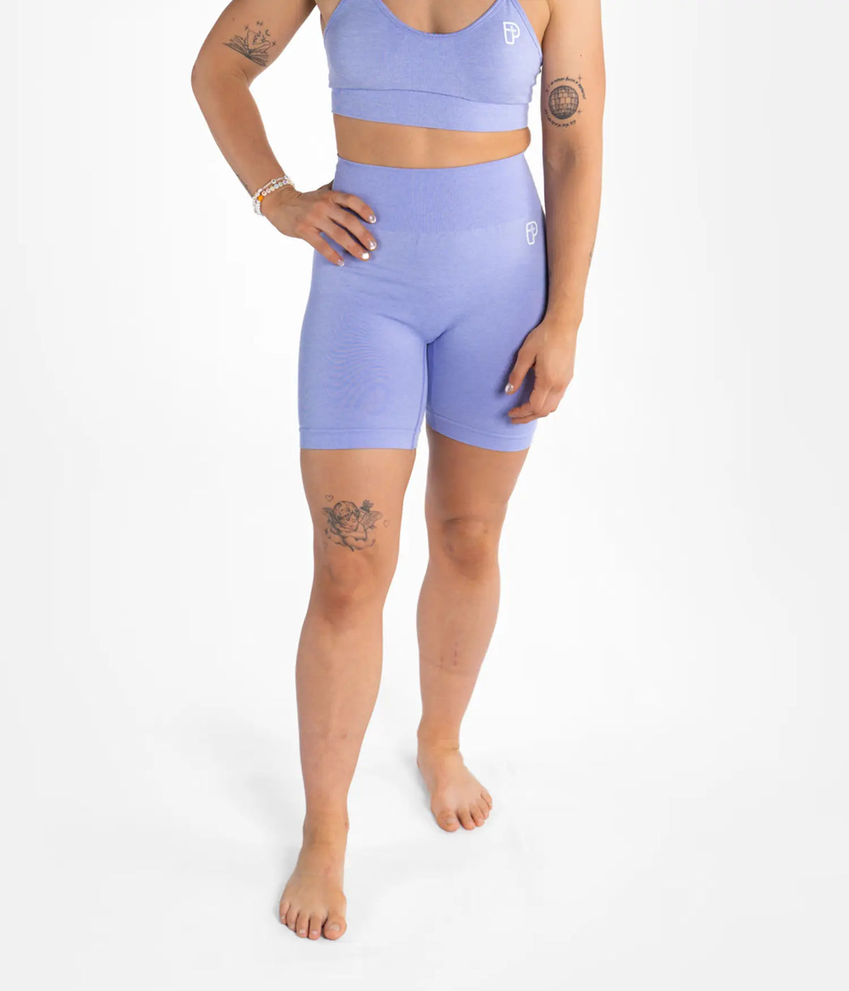 Eira Women's Seamless Shorts - Lilac