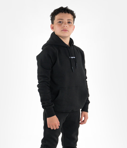 Kids Progress Hoodie - Black