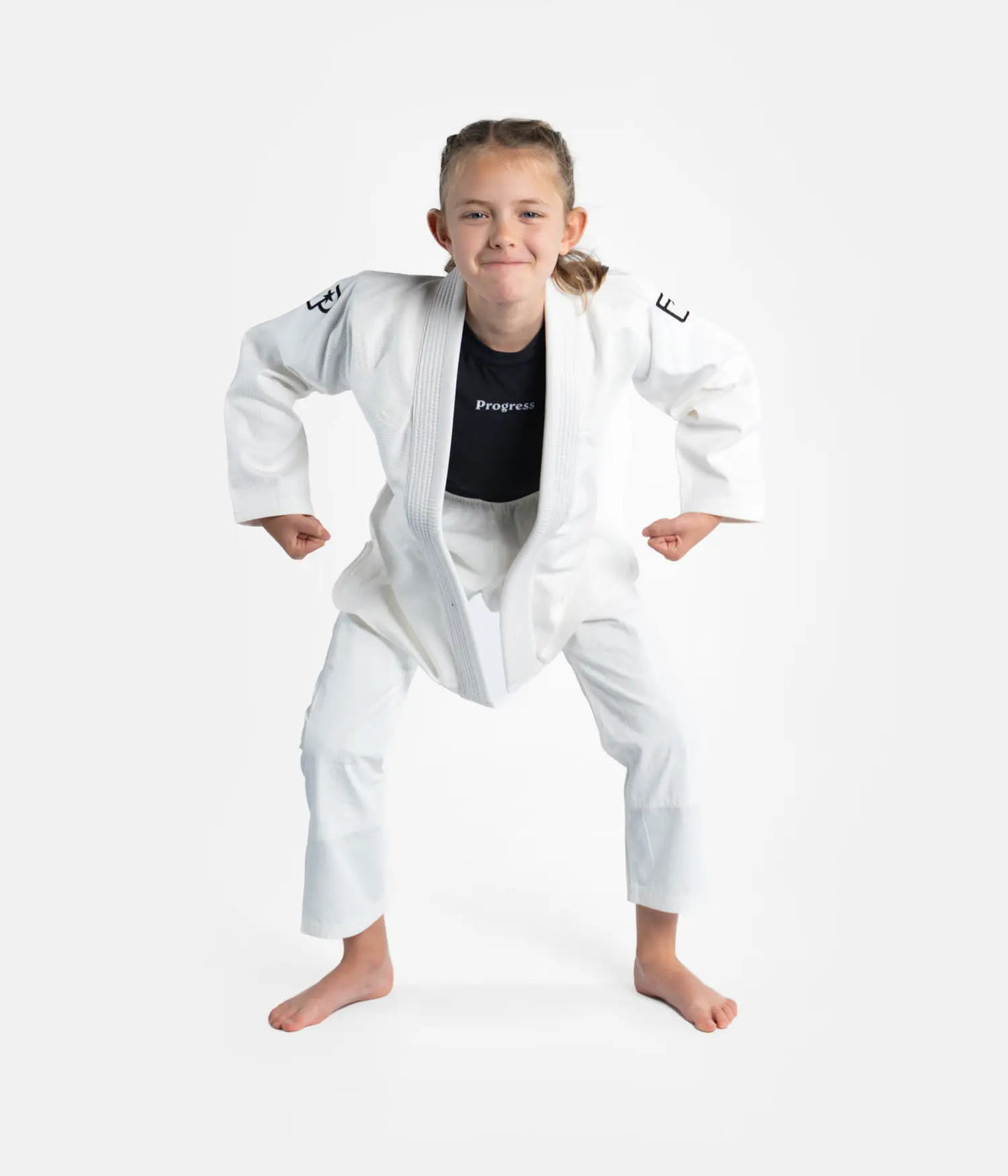 Kids Academy Gi - White (With FREE White Belt)