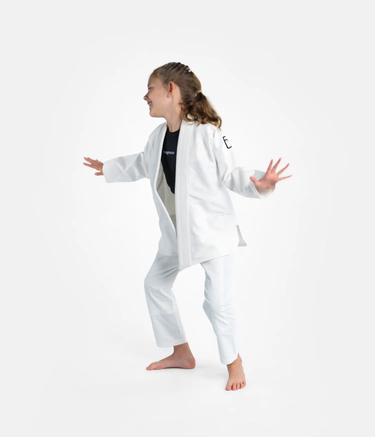Kids Academy Gi - White (With FREE White Belt)
