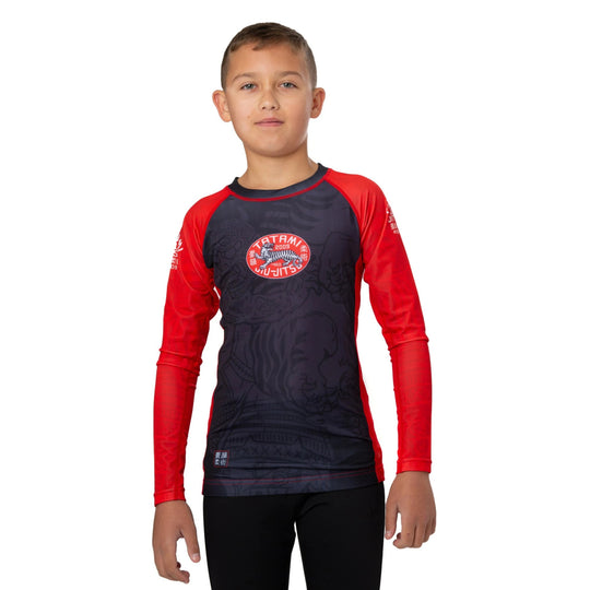 Kids Takedown Tiger Rash Guard
