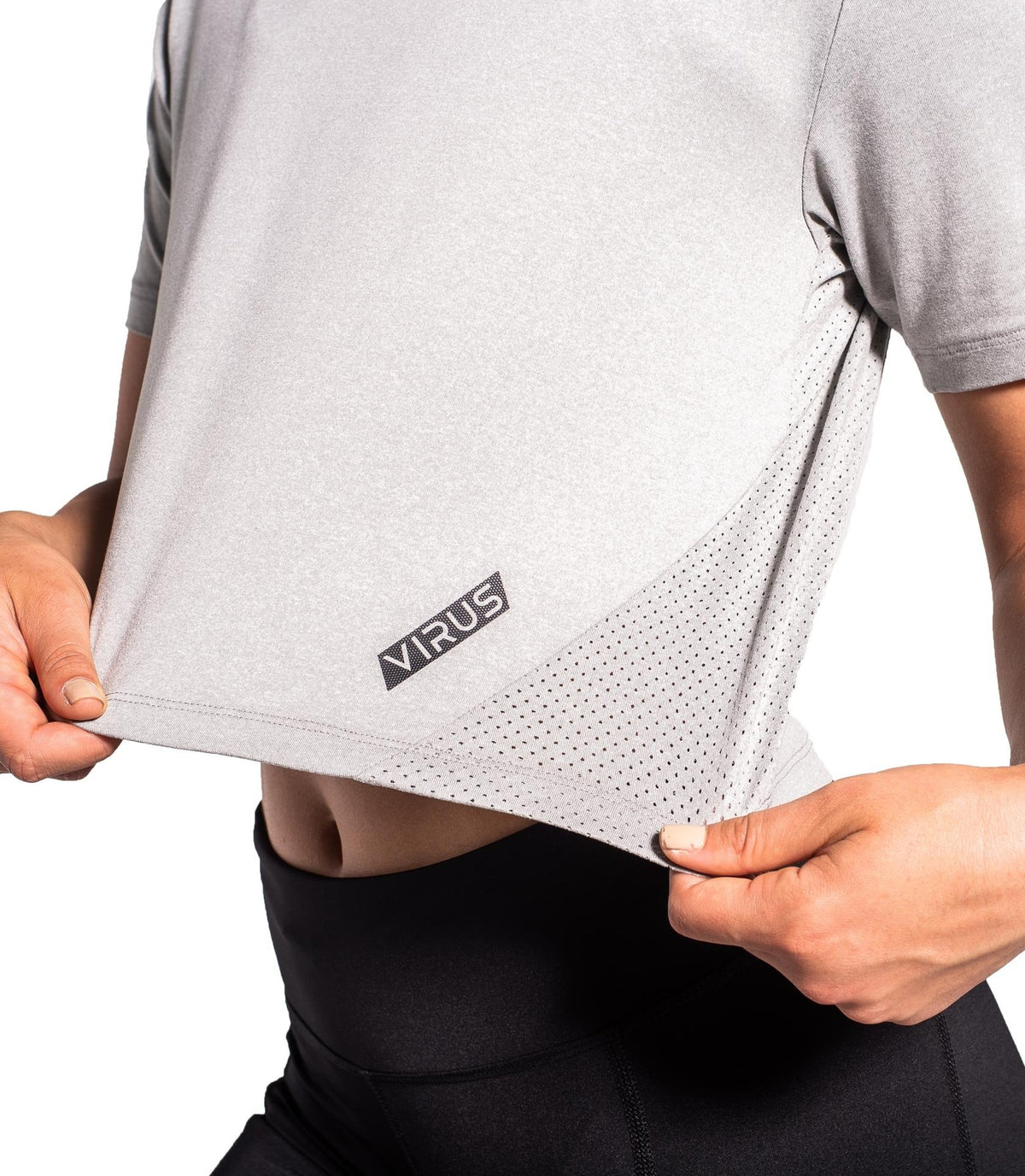 Ladies Slash ECO Thread Crop Tee