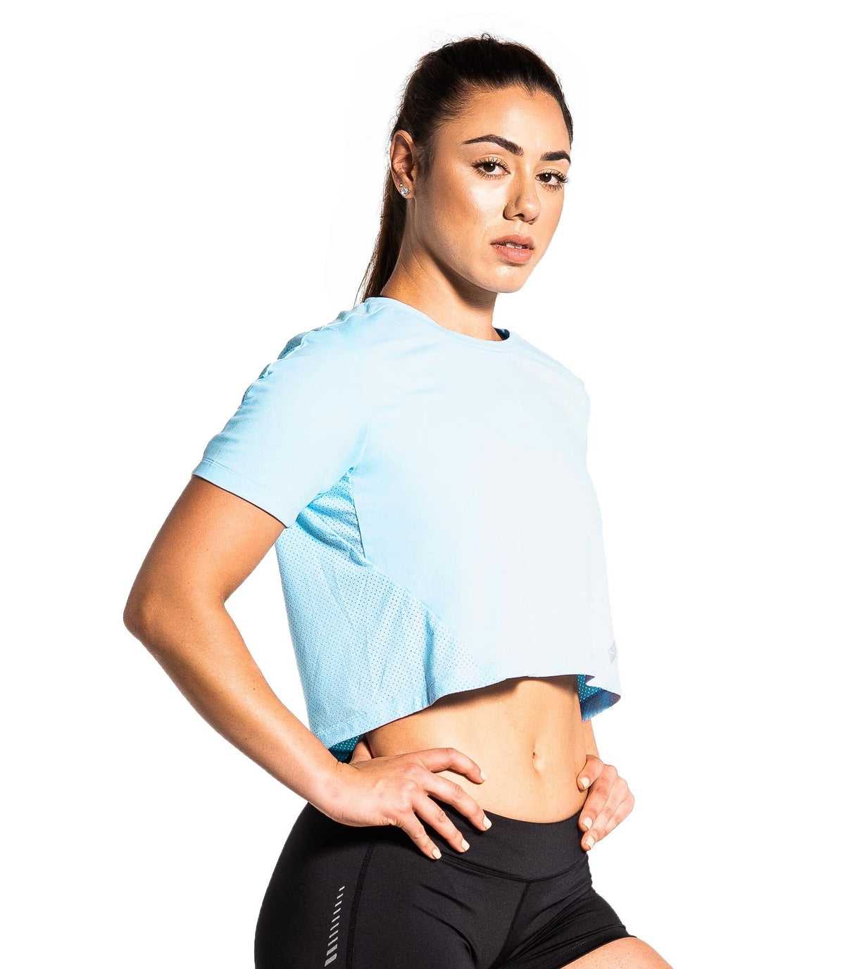 Ladies Slash ECO Thread Crop Tee