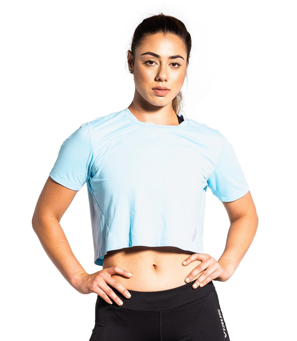 Ladies Slash ECO Thread Crop Tee